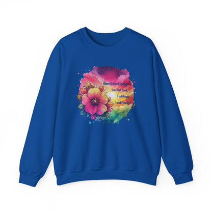Bloom Without Apology Unisex Crewneck Sweatshirt