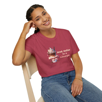 Iced Coffee Lifestyle Unisex T-Shirt