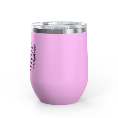 Scatterbrain 12oz Insulated Wine Tumbler