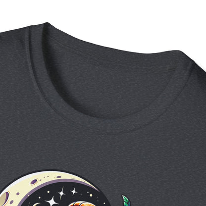 Spooky Coffee Skeleton Unisex Graphic T-Shirt