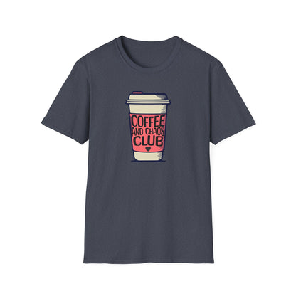 Coffee and Chaos Club Unisex T-Shirt