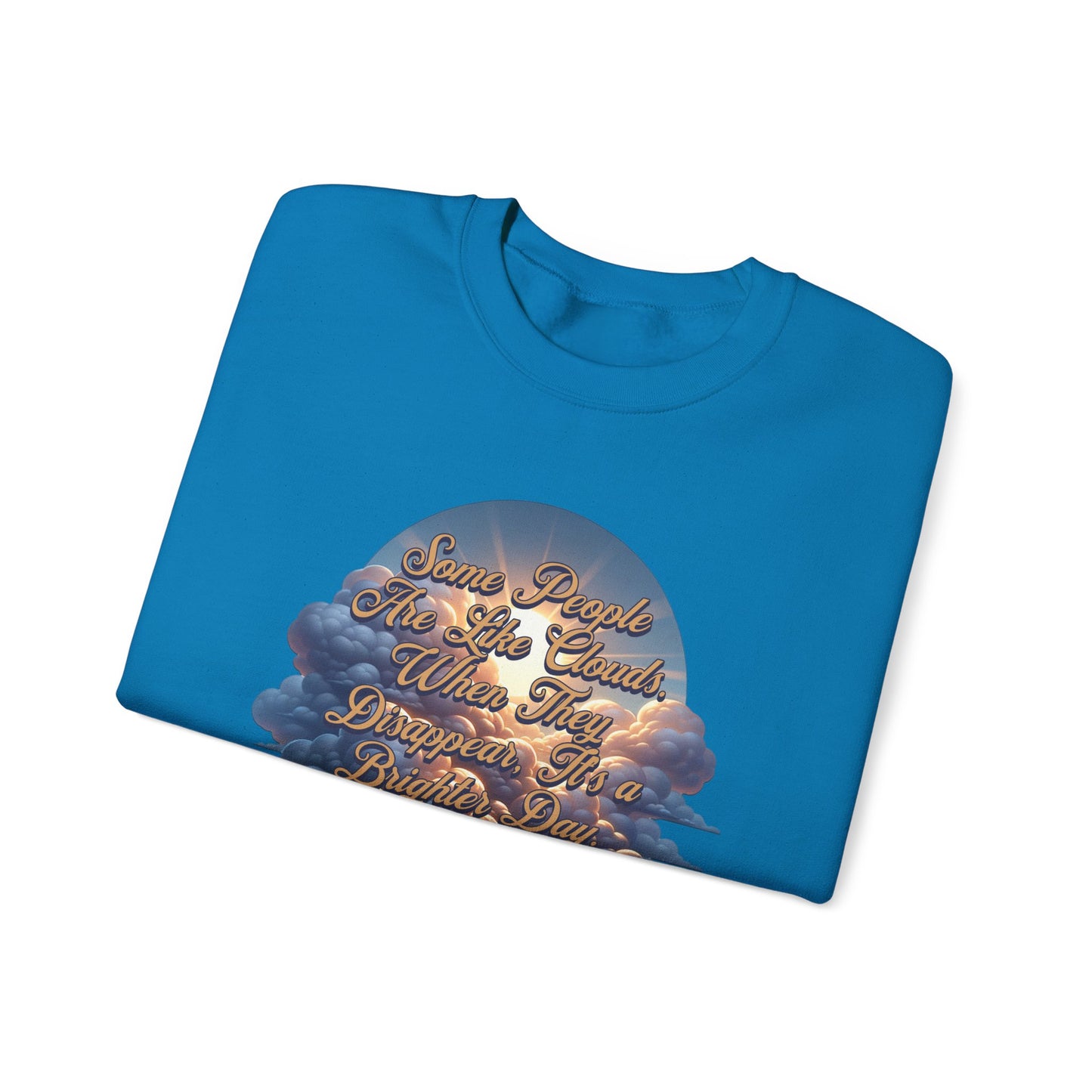 Cloudy People Unisex Crewneck Sweatshirt