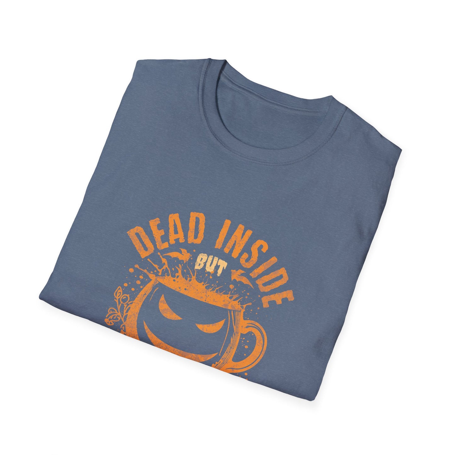 Dead Inside But Caffeinated Unisex Graphic T-Shirt