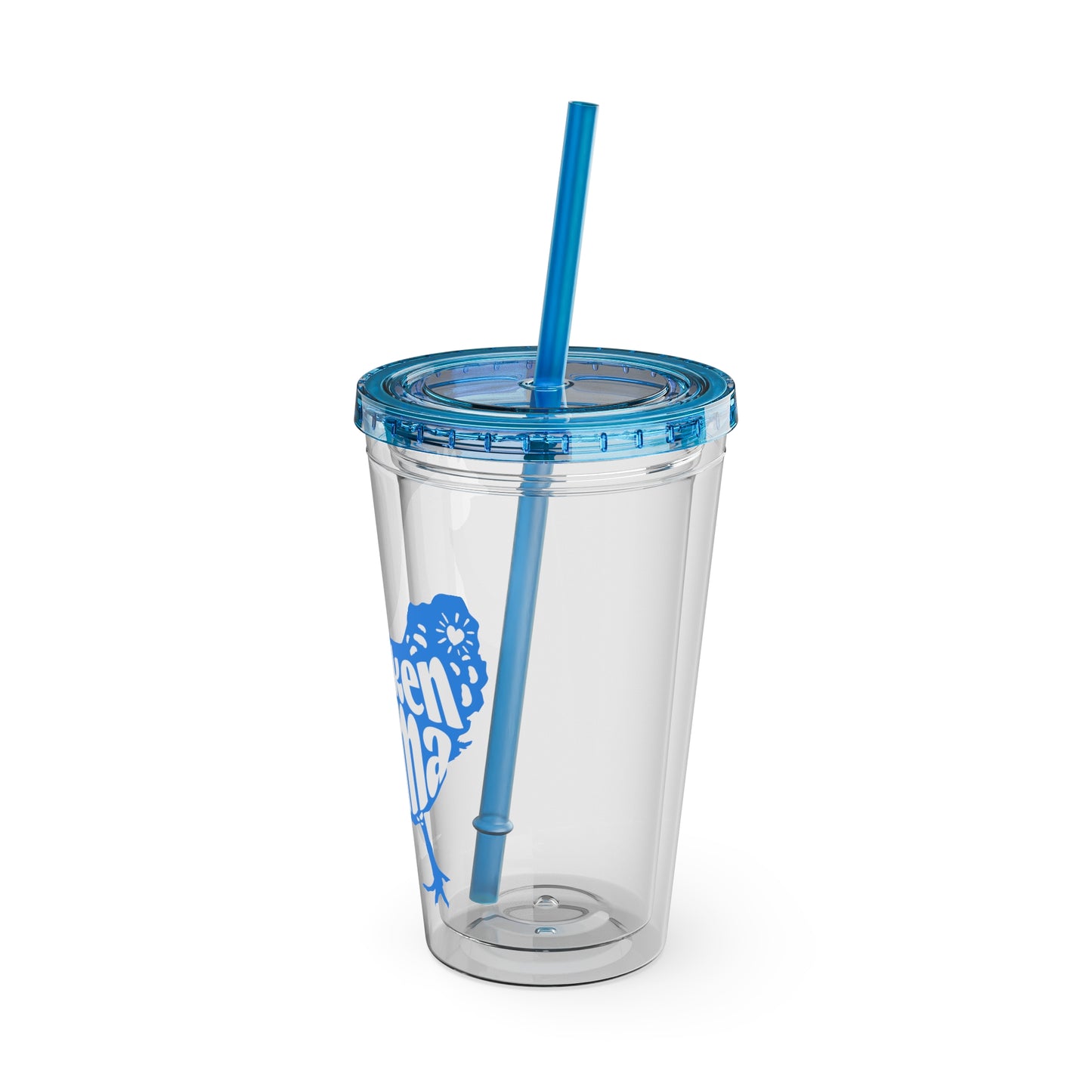 Chicken Mama 16oz Insulated Tumbler with Straw