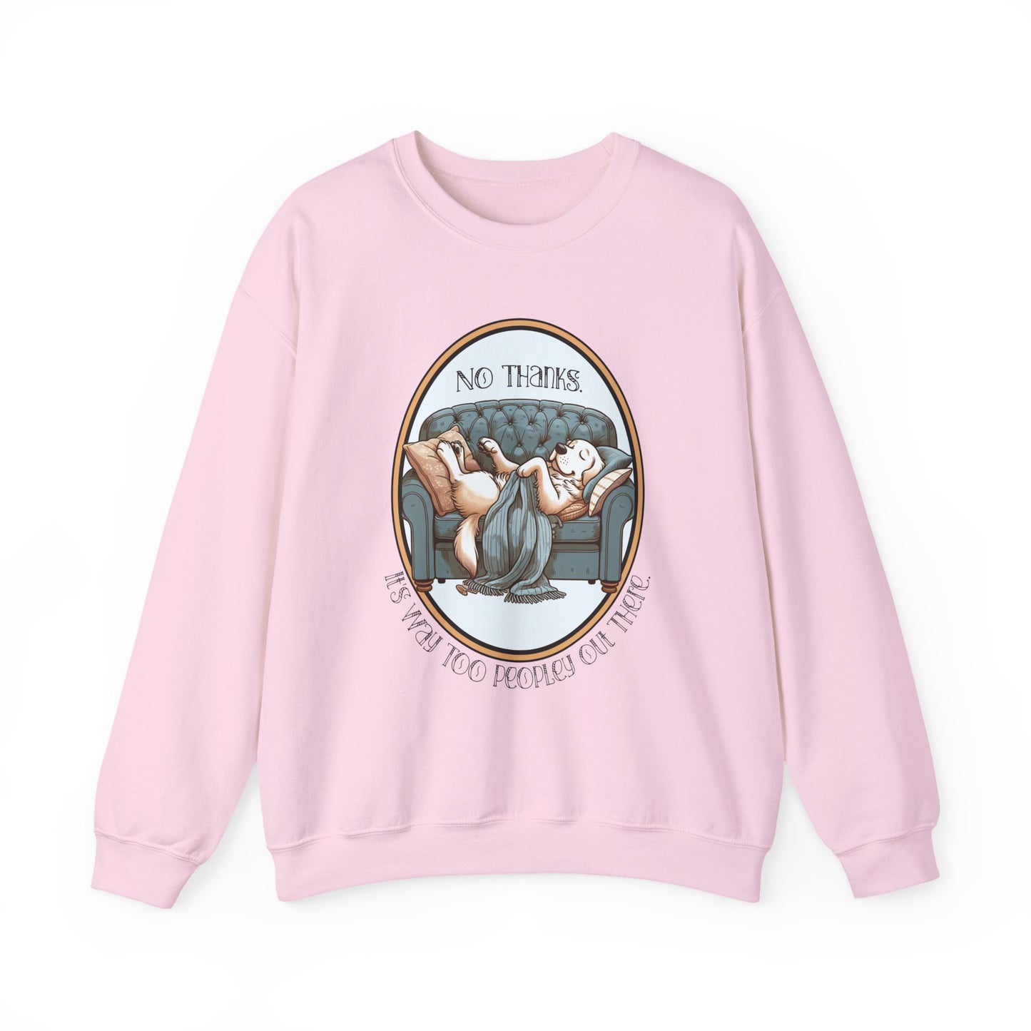 No Thanks Unisex Crewneck Sweatshirt