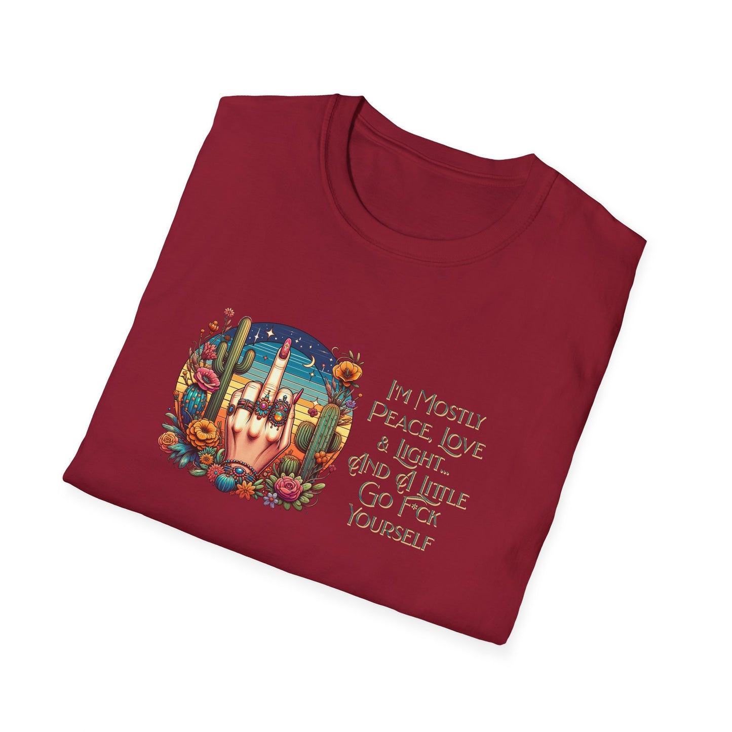 Peace, Love & Light Unisex T-Shirt
