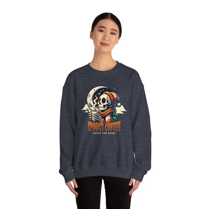 Spooky Coffee Crewneck Sweatshirt
