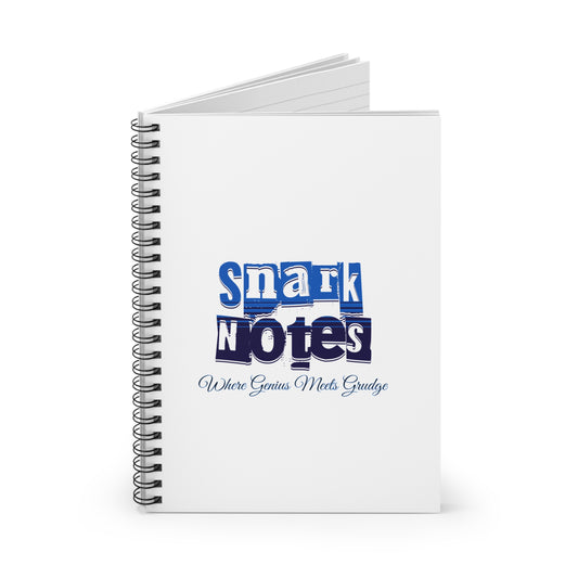 Snark Notes Spiral Journal Notebook