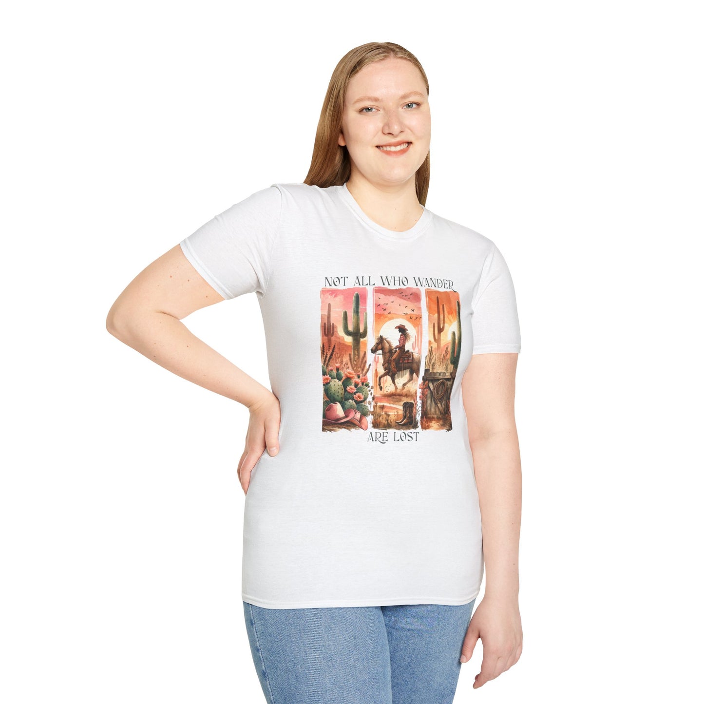 Not All Who Wander Are Lost Unisex Graphic T-Shirt