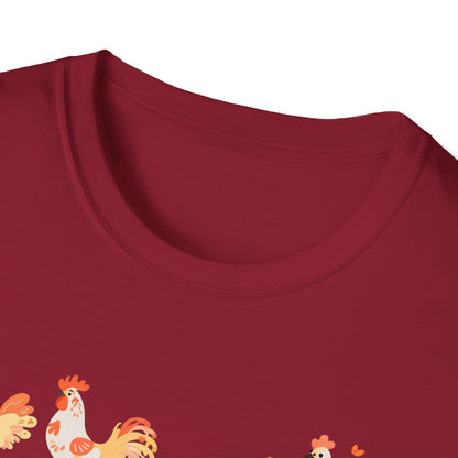 It's Not Hoarding If It's Chickens Unisex Graphic T-Shirt