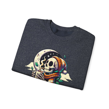 Spooky Coffee Crewneck Sweatshirt