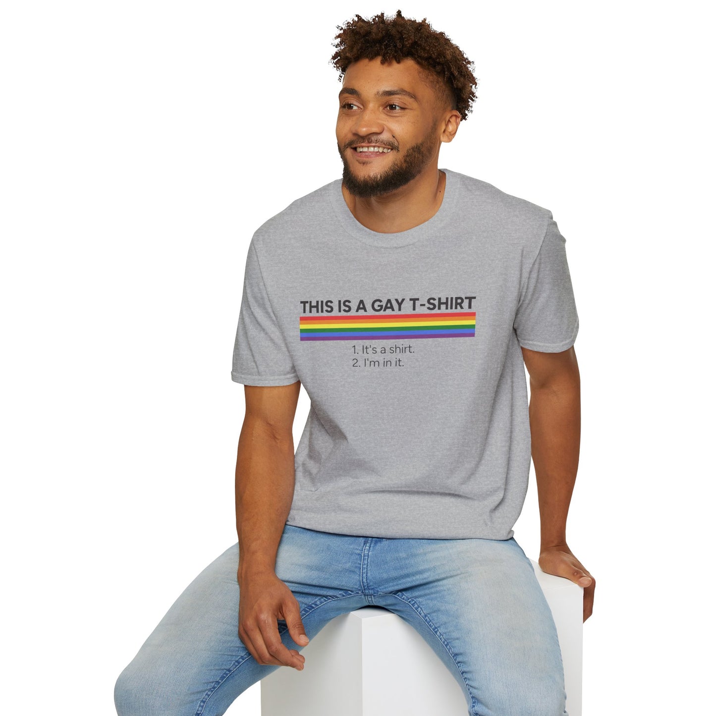 This is a Gay T-Shirt Unisex Graphic T-Shirt