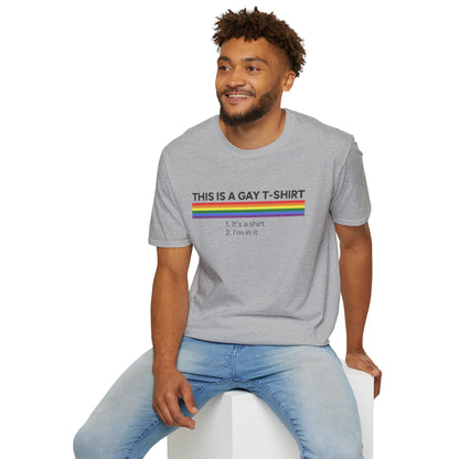 This is a Gay T-Shirt Unisex Graphic T-Shirt