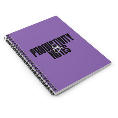 Productivity Notes (Lies) Journal Notebook