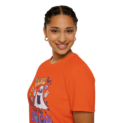 Here for the Boos Unisex Graphic T-Shirt