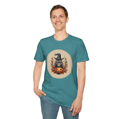 Halloween Owl Unisex Graphic T-Shirt