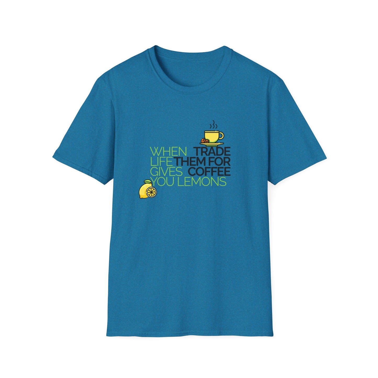 Trade Lemons for Coffee Unisex Graphic T-Shirt