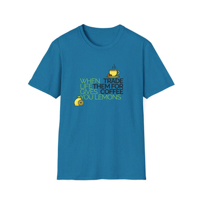Trade Lemons for Coffee Unisex Graphic T-Shirt