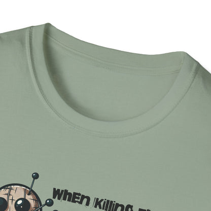 When Killing Them with Kindness Isn't Working Voodoo Doll Unisex Graphic T-Shirt
