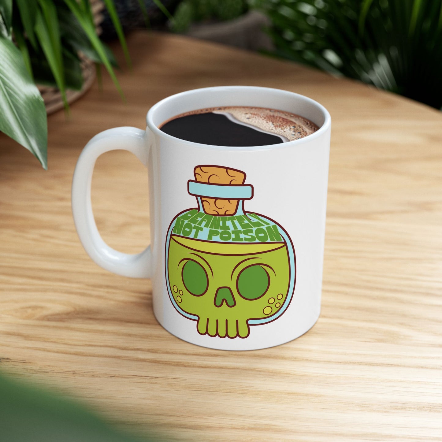 Definitely Not Poison Ceramic Mug