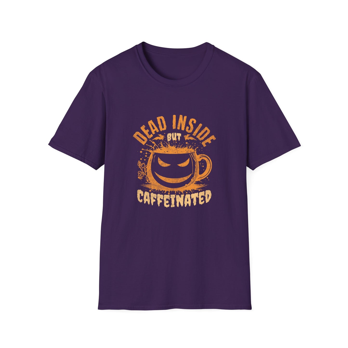 Dead Inside But Caffeinated Unisex Graphic T-Shirt