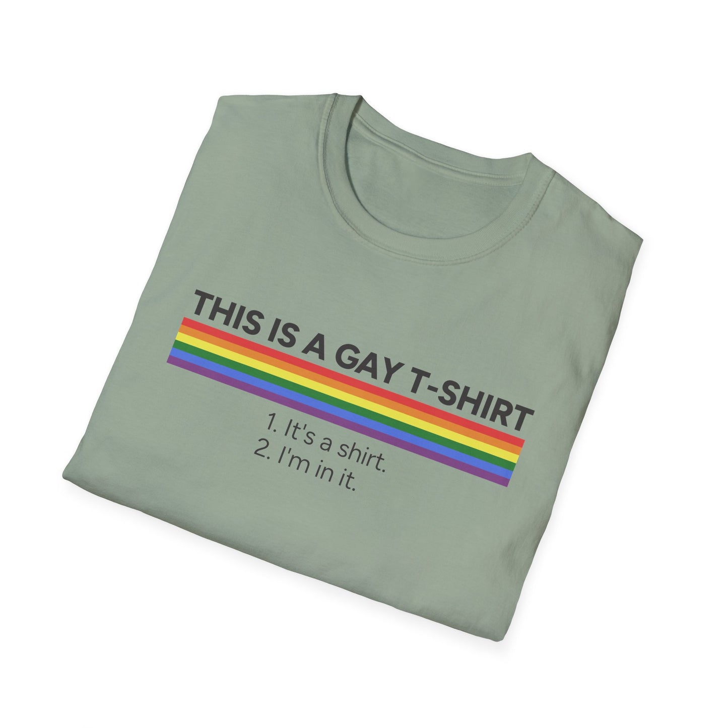 This is a Gay T-Shirt Unisex Graphic T-Shirt
