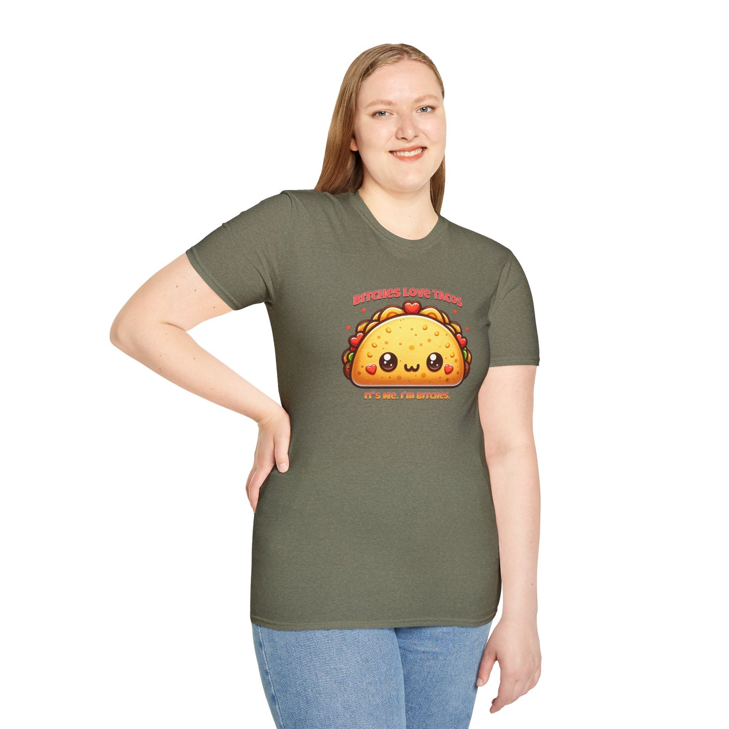 Bitches Love Tacos Unisex Graphic T-Shirt