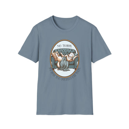 Way Too Peopley Out There Unisex Graphic T-Shirt