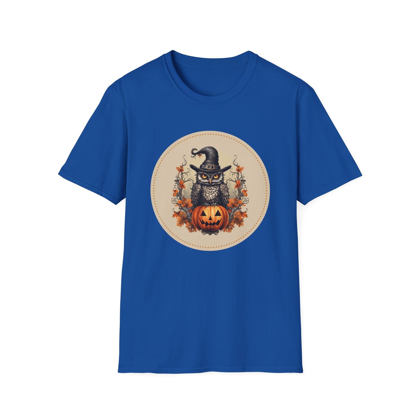 Halloween Owl Unisex Graphic T-Shirt