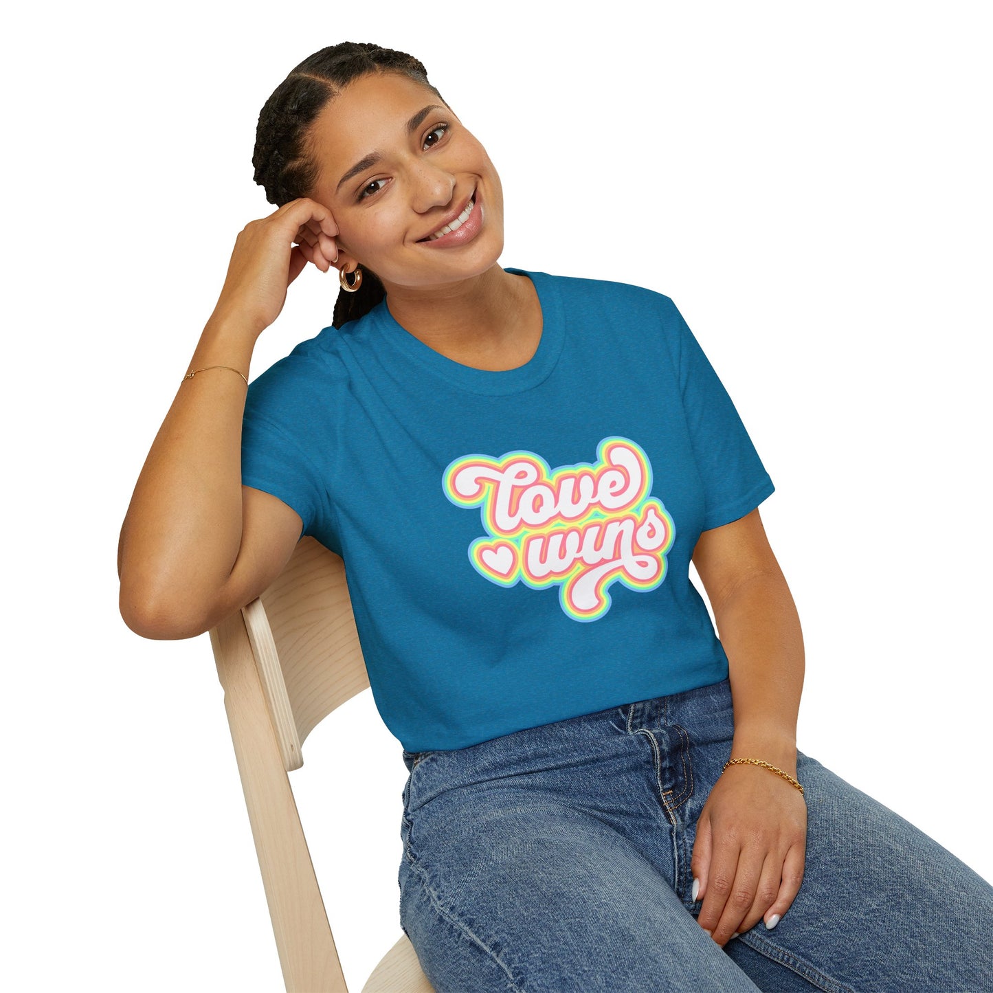 Love Wins Unisex Graphic T-Shirt