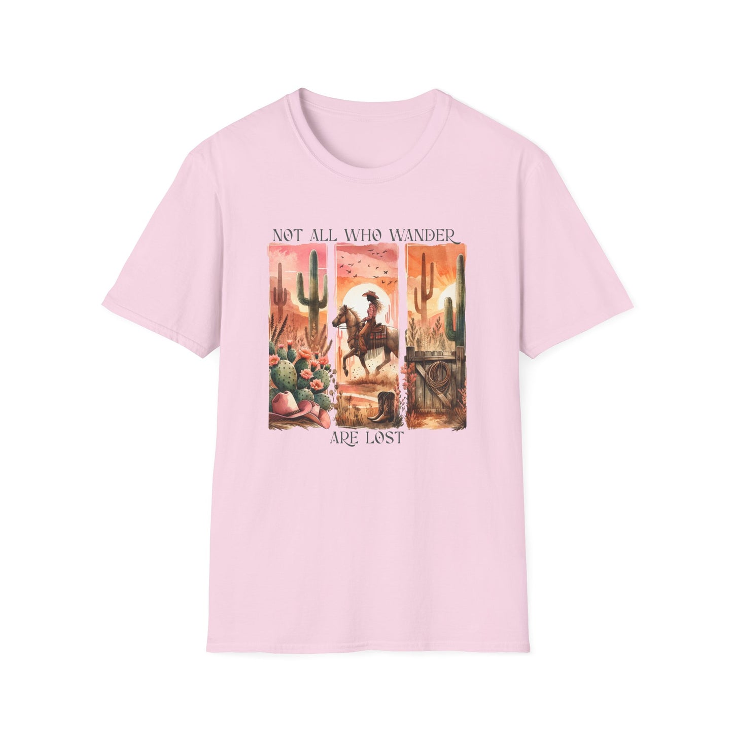 Not All Who Wander Are Lost Unisex Graphic T-Shirt