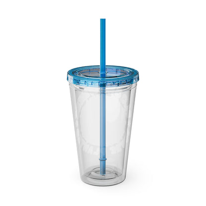 Bloom Where You’re Planted 16oz Insulated Tumbler with Straw