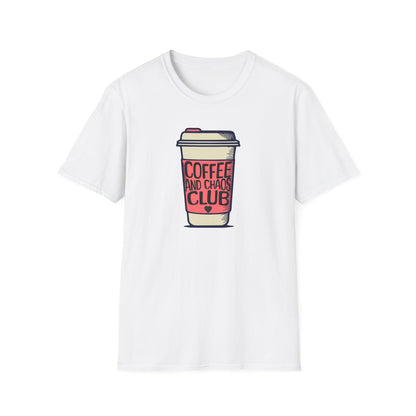 Coffee and Chaos Club Unisex T-Shirt