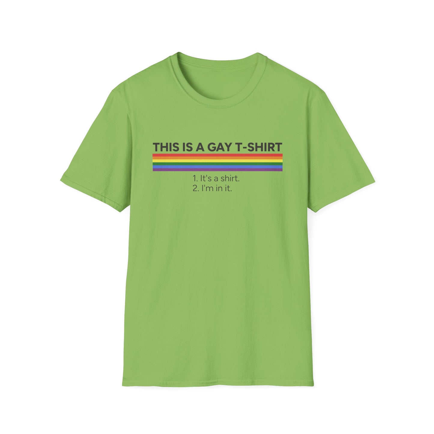 This is a Gay T-Shirt Unisex Graphic T-Shirt