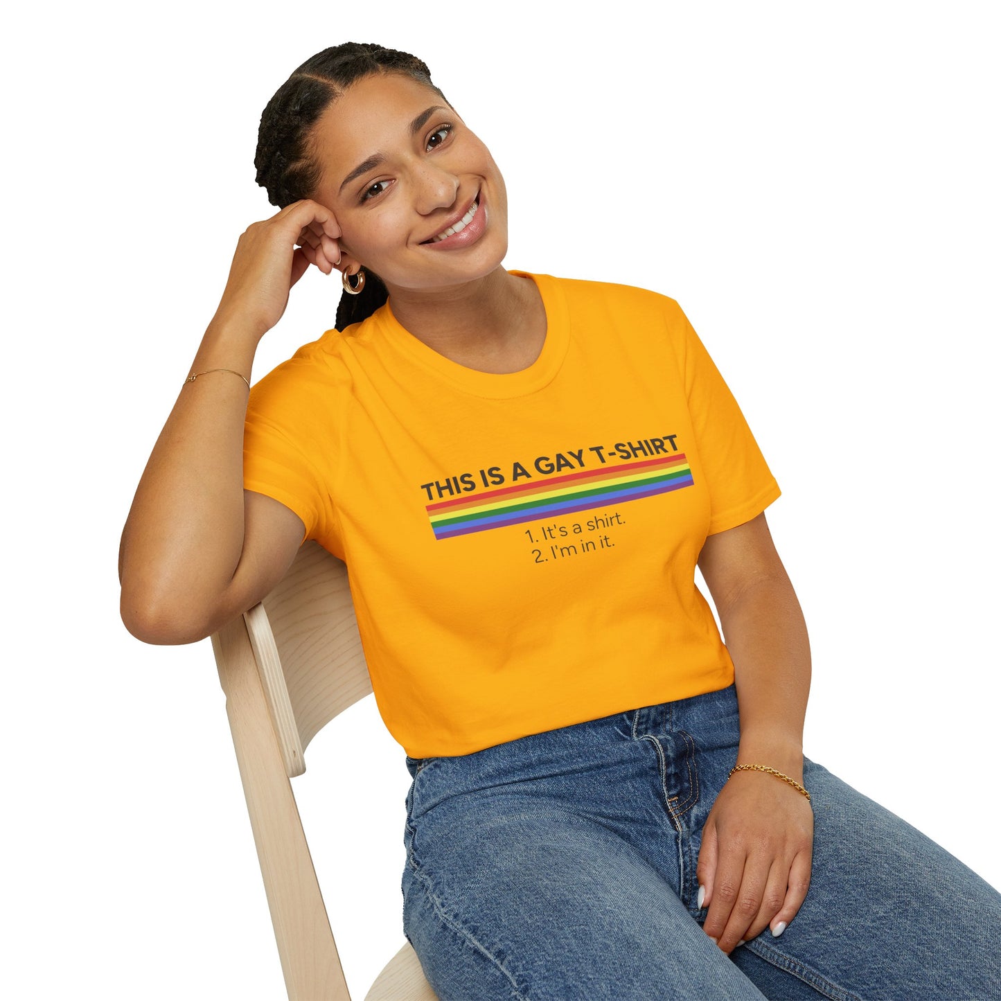 This is a Gay T-Shirt Unisex Graphic T-Shirt