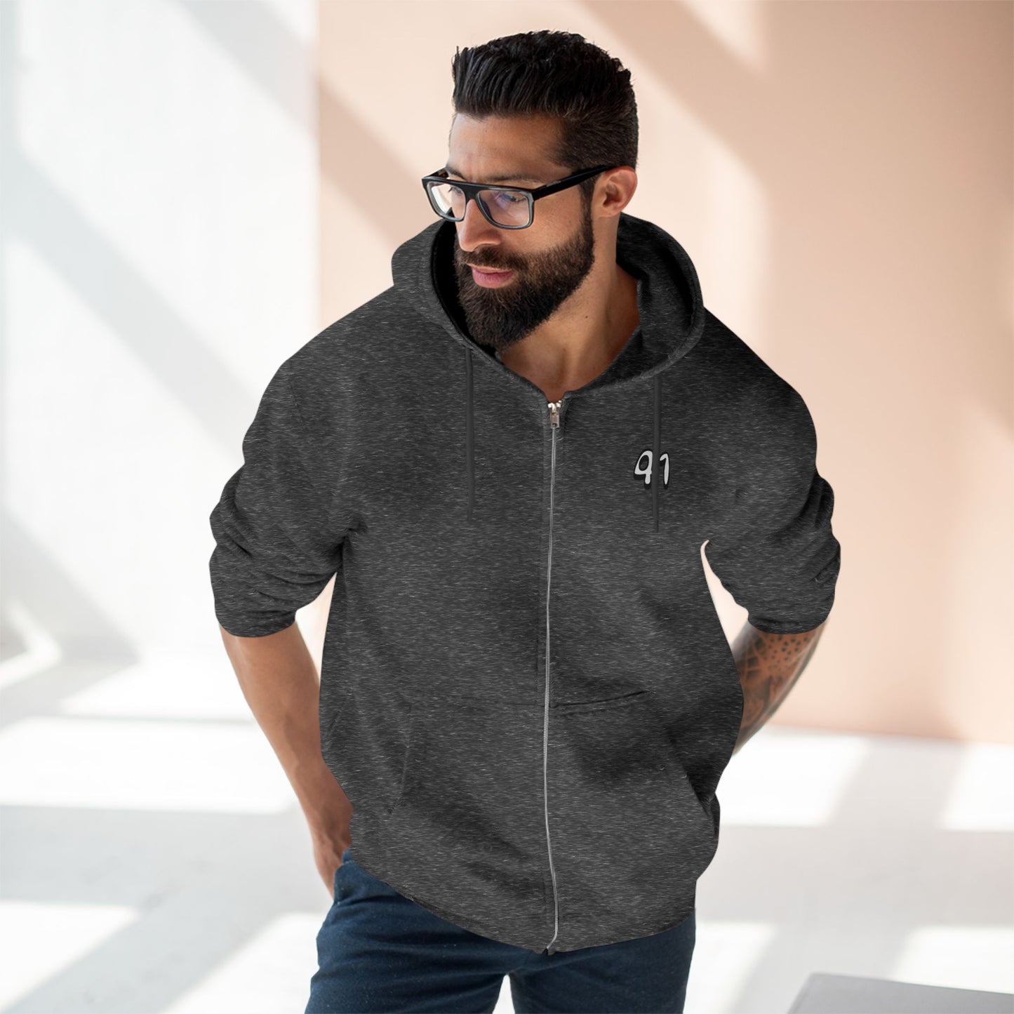 41 / 67 Meme Unisex Zip Hoodie