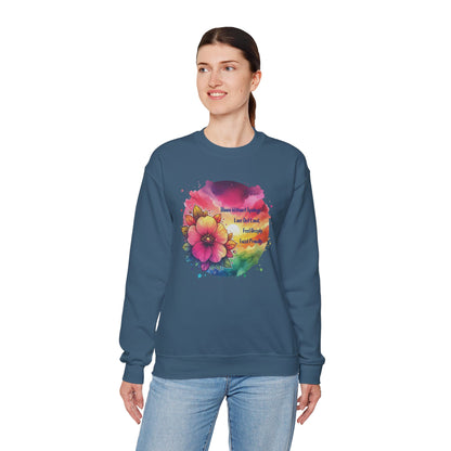 Bloom Without Apology Unisex Crewneck Sweatshirt