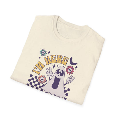 Here for the Boos Unisex Graphic T-Shirt