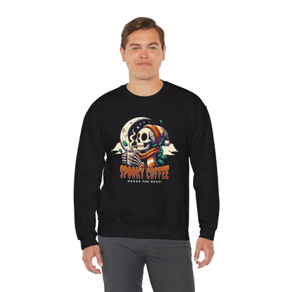 Spooky Coffee Crewneck Sweatshirt