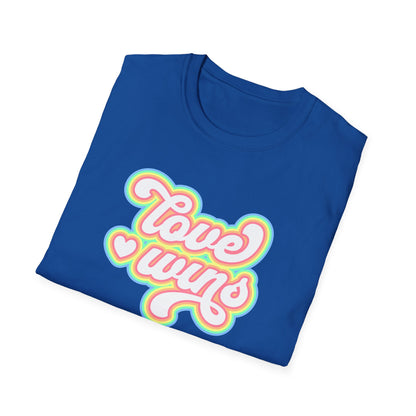 Love Wins Unisex Graphic T-Shirt