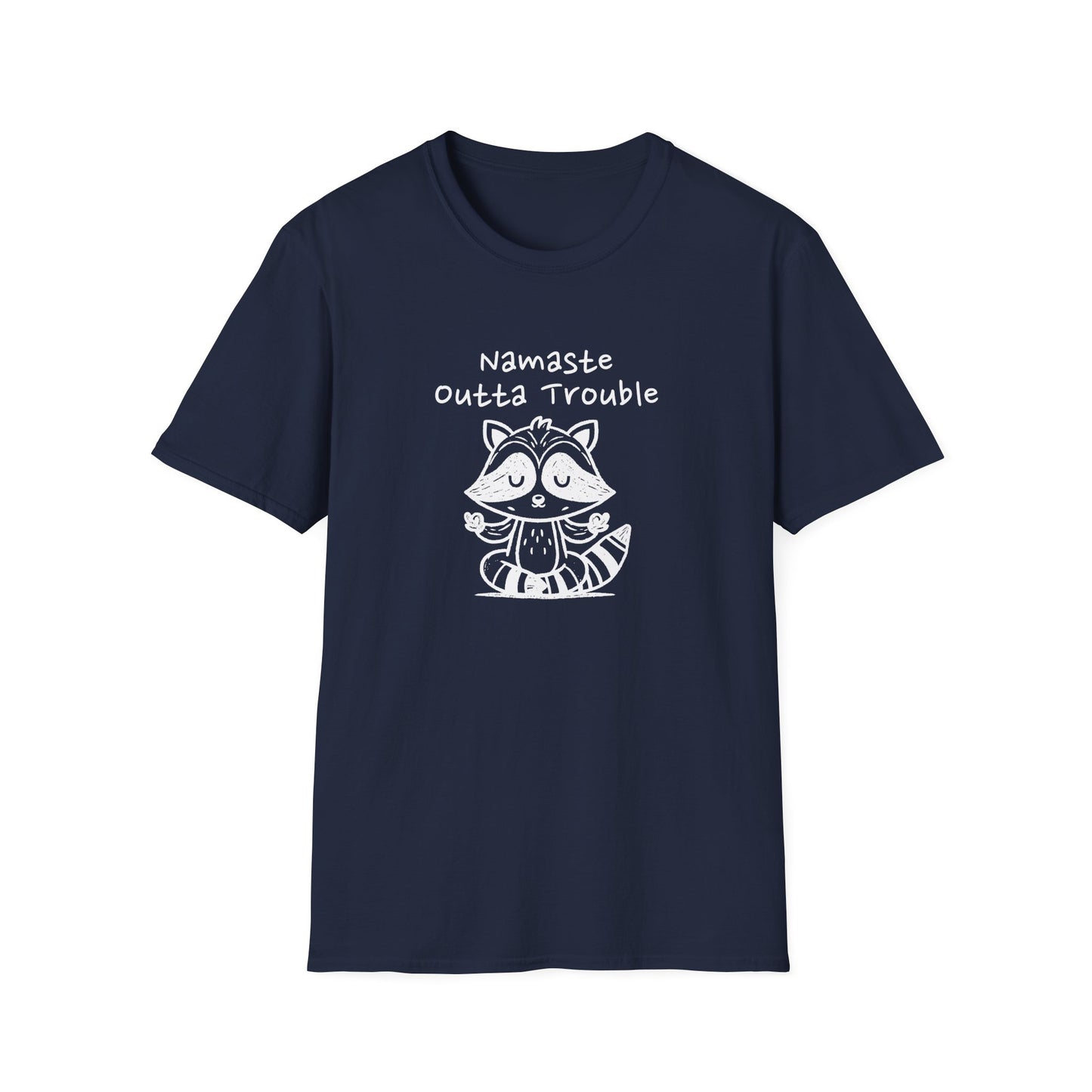 Namaste Outta Trouble Unisex Graphic T-Shirt