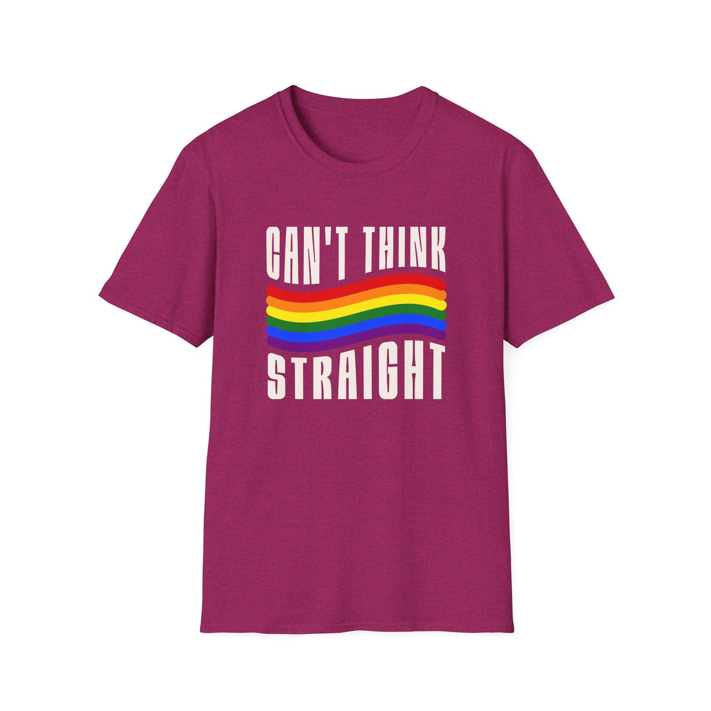 Can't Think Straight Unisex Graphic T-Shirt