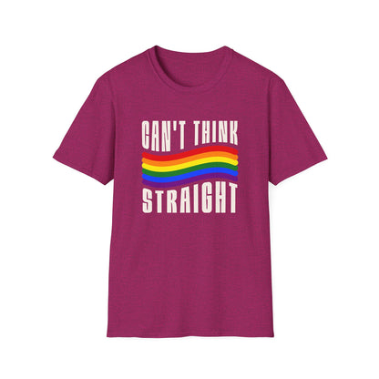 Can't Think Straight Unisex Graphic T-Shirt