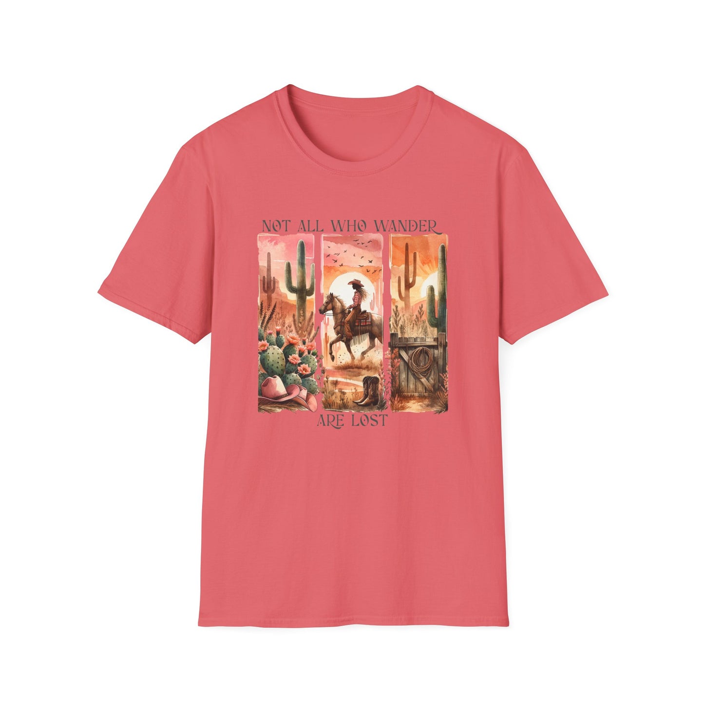 Not All Who Wander Are Lost Unisex Graphic T-Shirt