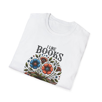 Books More Than People Unisex Graphic T-Shirt