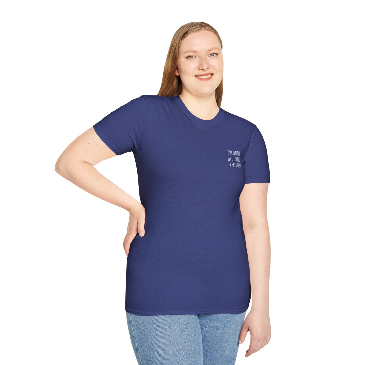 Currently Avoiding Everything Unisex T-Shirt