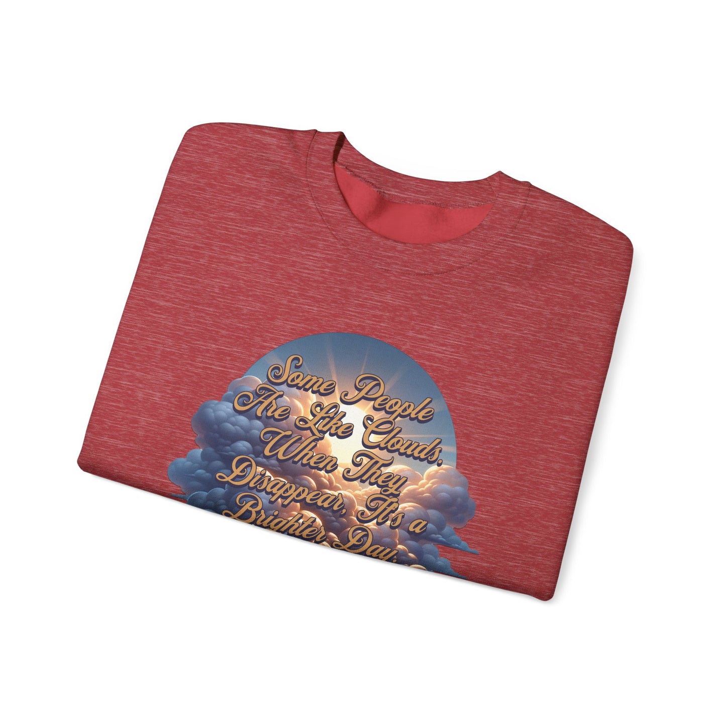 Cloudy People Unisex Crewneck Sweatshirt