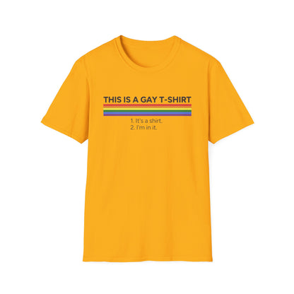 This is a Gay T-Shirt Unisex Graphic T-Shirt