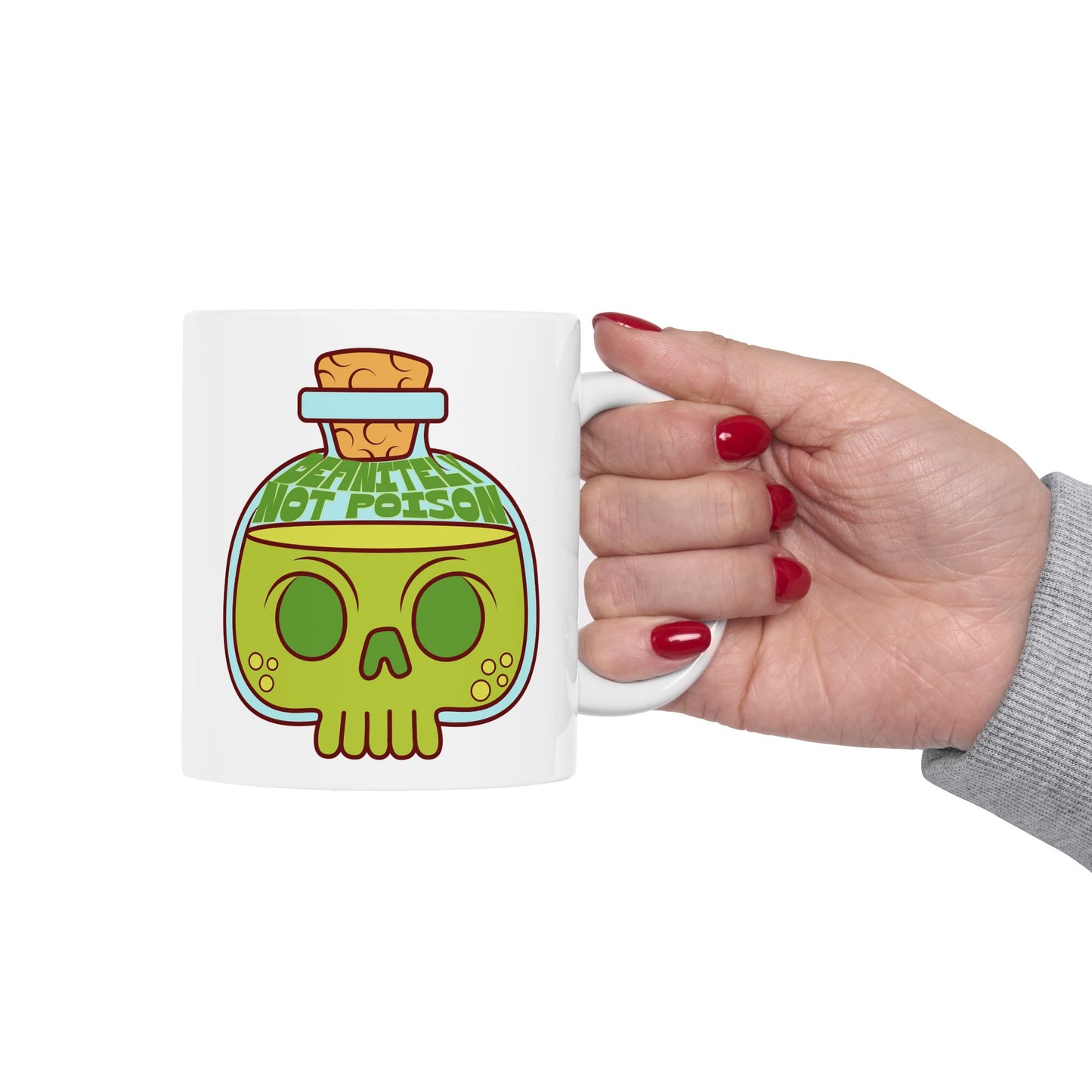 Definitely Not Poison Ceramic Mug
