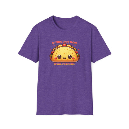 Bitches Love Tacos Unisex Graphic T-Shirt